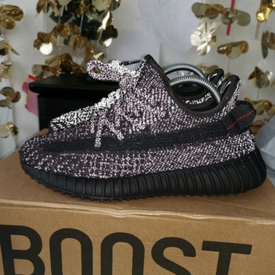 adidas yeezy boost 350 v2 nere glitter